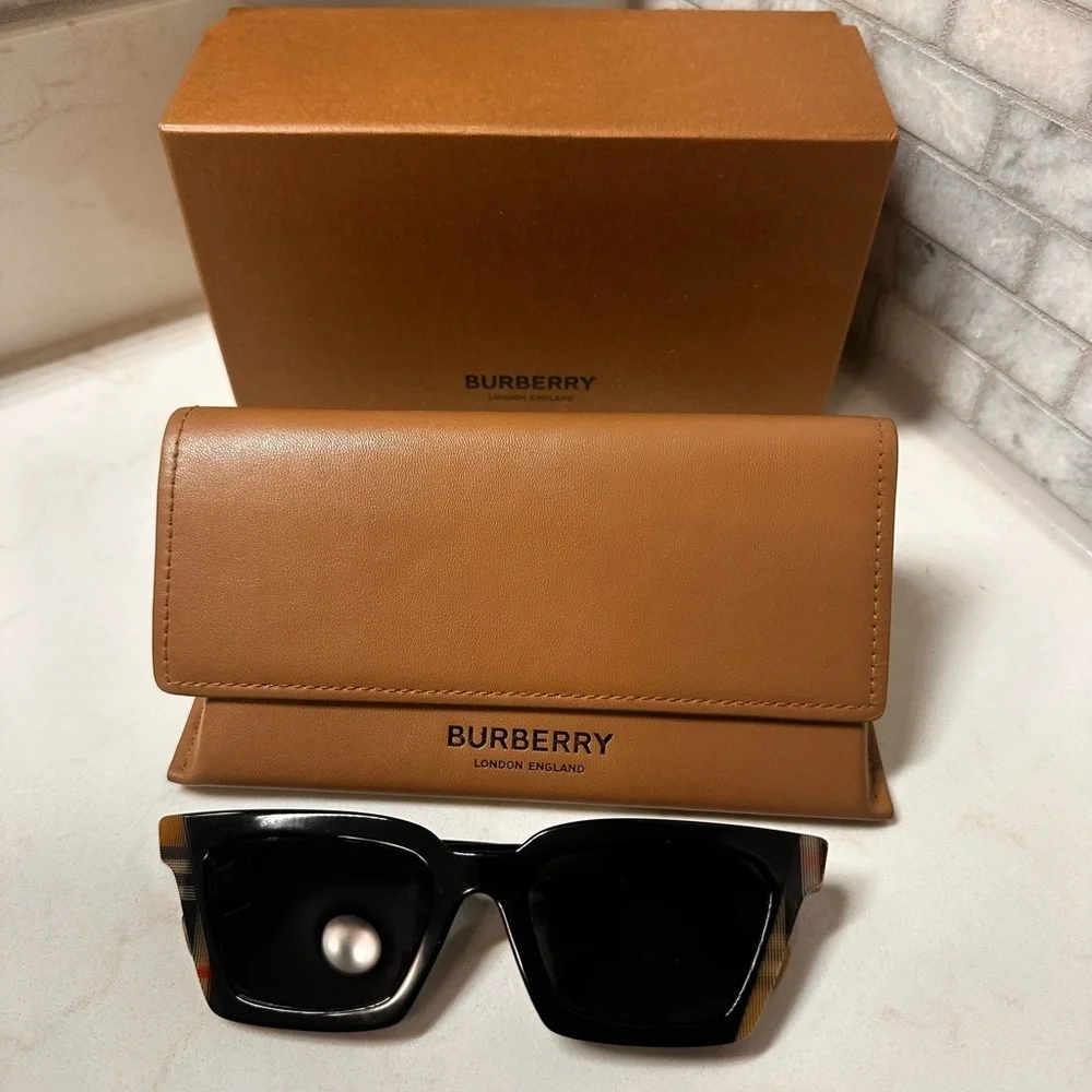 Burberry Tortoise Shell Sunglasses